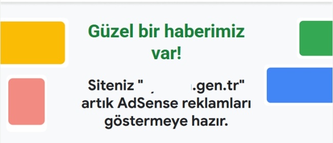 2026 yılı Adsense Domain Onaylarım