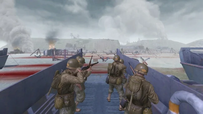 2.Dünya Savaşı FPS Oyunları Listesi Call of Duty 2 Omaha Plajı Çıkarması